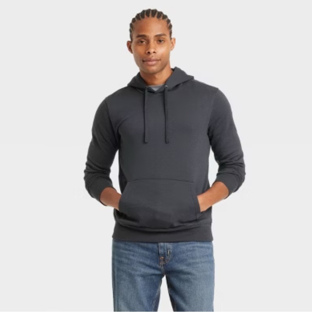 Goodfellow & Co Men's Dark Gray Hoodie Sweater